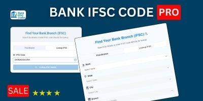 IFSC Code Finder Pro For WordPress