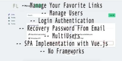 Favorite Links - PHP Script