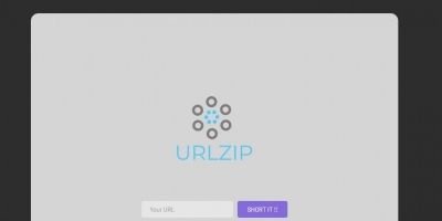 URLZip - URL Shortener With Database PHP Script