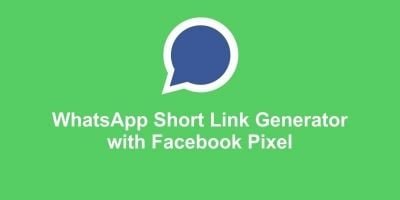 WhatsApp Click To Chat Generator With FB Pixel