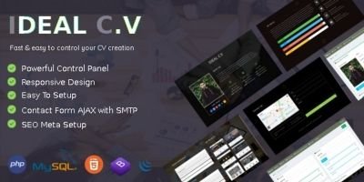 Ideal CV - CMS For Managing CV