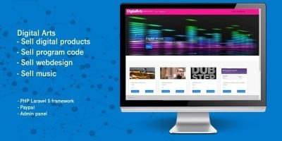 Laravel Digital Products - Multi-Vendor Market