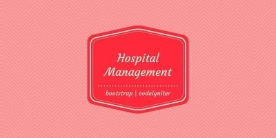 Hospital Management System - PHP Script