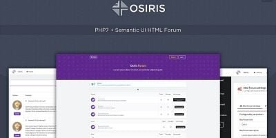 Osiris - PHP Forum Script