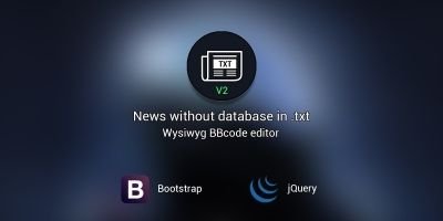 Infini News V2 - Responsive PHP News Script