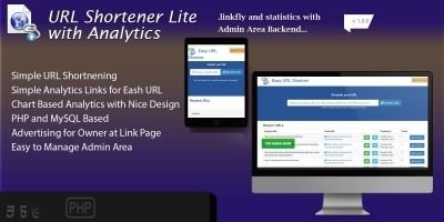 Easy URL Shortener With Analytics - PHP MySQL