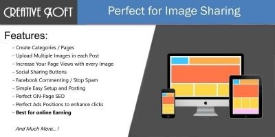 CreativeXoft - Image Gallery Script