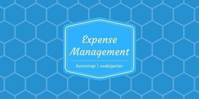 Expense Management system PHP Script