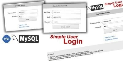 Simple User Login - PHP Script