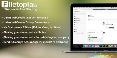 Filetopia S - Social File Sharing PHP Script