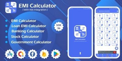 Finance Calculator - EMI Calculator - Android App
