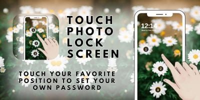 Touch Photo Lock Screen with AdMob Ads Android