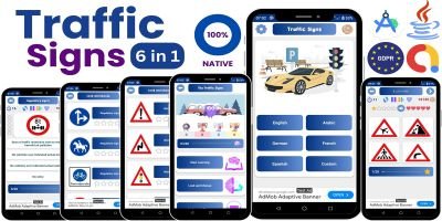 Learn Traffic Signs - Android Quiz App