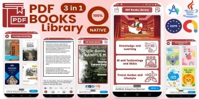 PDF Books Library And Notebook Android App