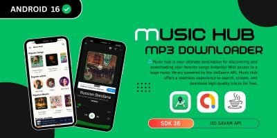 Music Hub - Android App Source Code