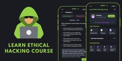 Learn Ethical Hacking Course AdMob Ads Android