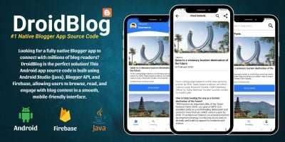 DroidBlog - Native Blogger App Source Code