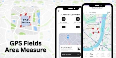 GPS Fields Area Measure AdMob Ads Android