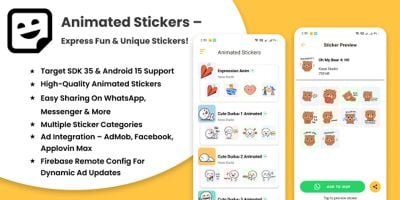 StickerMotion Pro - Android App Source Code