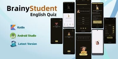 BrainyStudent English Quiz App Game