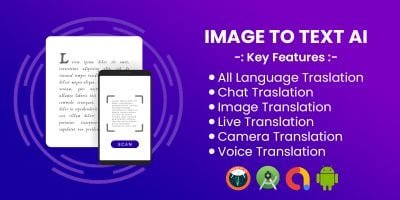 Image To Text AI - Android App Source Code