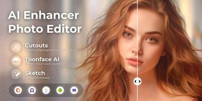 AI Enhancer Photo Editor with AdMob Ads Android