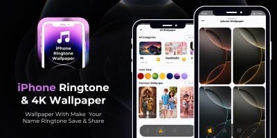 iPhone Ringtone Wallpaper with AdMob Ads Android