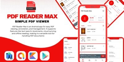 PDF Reader MAX - Android App Template