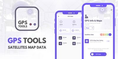 GPS Tools with Satellites Map Data AdMob Android