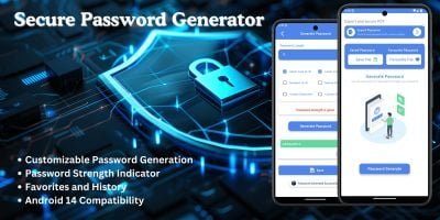 Secure Password Generator Android App Template