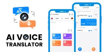 AI Voice Translator with AdMob Ads Android