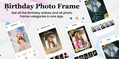 Happy Birthday Photo Frames - Android App