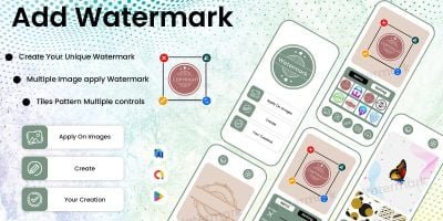 Add Watermark on Photos - Android App Template