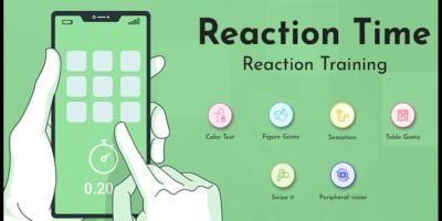 Brain Exercise - Reaction Time - Android App Templ