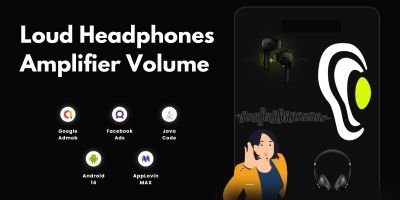 Loud Headphones Amplifier Volume AdMob Ads Android