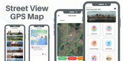 Street View With GPS Map AdMob Ads Android