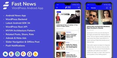 Fast News - WordPress Android App