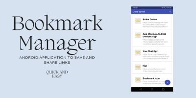 Bookmark Manager App - Android App Template