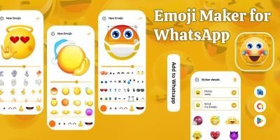 Emoji Maker for WhatsApp - Android App Template