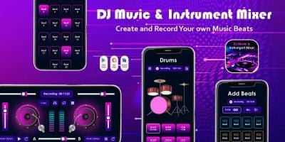 DJ Music And Instrument Mixer Android