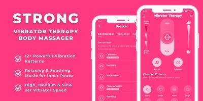 Strong Vibrator Therapy Body Massager Android