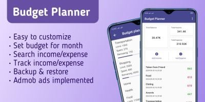 Budget Planner Android Source Code