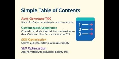 Simple Table of Contents - WordPress Plugin