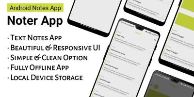 Noter App - Android Studio Project