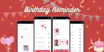 Birthday Reminder - Android App Template