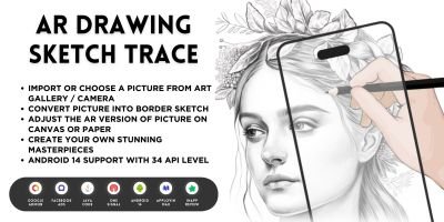 AR Drawing Sketch and Trace Android