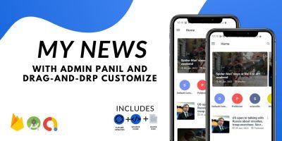 MyNews app - Android News App With Admin Panel