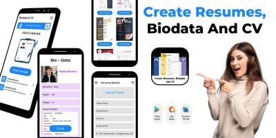 Create Resumes - Biodata and CV Maker Android