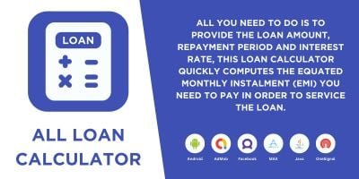 All Loan Calculator - Android App Source Code