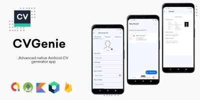 CVGenie - Advanced Native Android CV Generator App